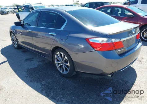 2014 Honda Accord Sport из США, поврежденный, VIN 1HGCR2F54EA026833
